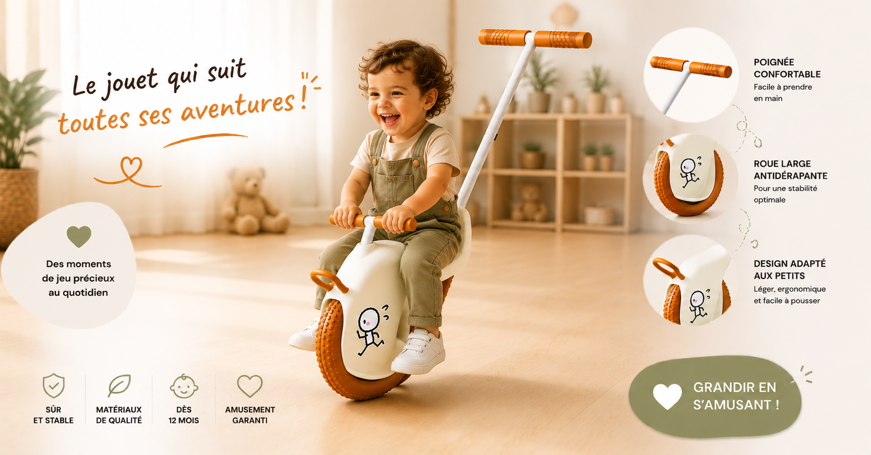 BabyRider - Le cadeau parfait pour les petits aventuriers